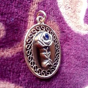 Vintage Pendant Charm Rose Love Lot SEND OFFERS